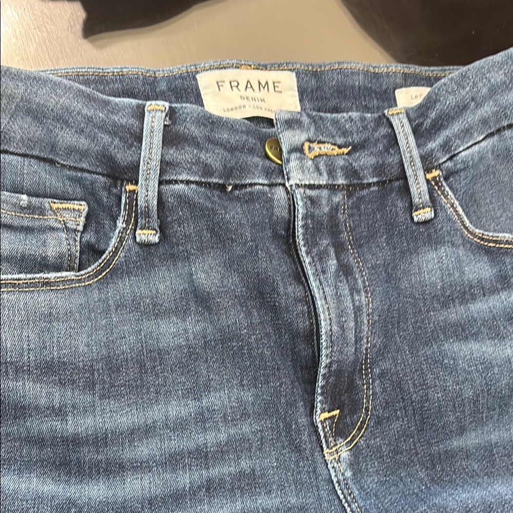 Frame Denim Women's Boot Cut Jeans - Dark Blue